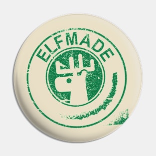 Elfmade (Green Stamp) Pin