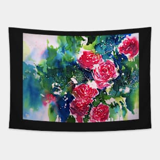 Rose Explosion Tapestry