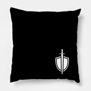 Fighter (Minimalist Class) (Dark Colors) Pillow