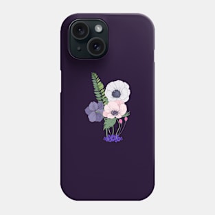 4 Flowers Phone Case