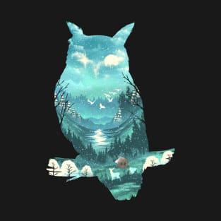 Winter Owl T-Shirt