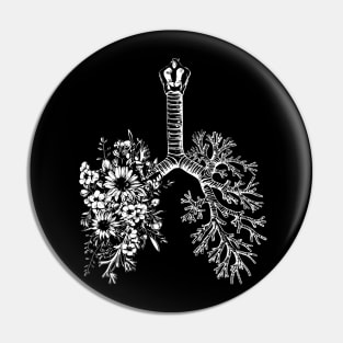 Flowers Lung, floral leaves, lungs,healthy lung, lungs cancer, respiratory therapist, cystic fibrosis Pin