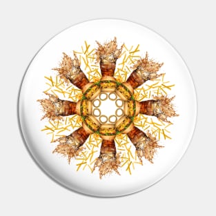 fast food mandala Pin