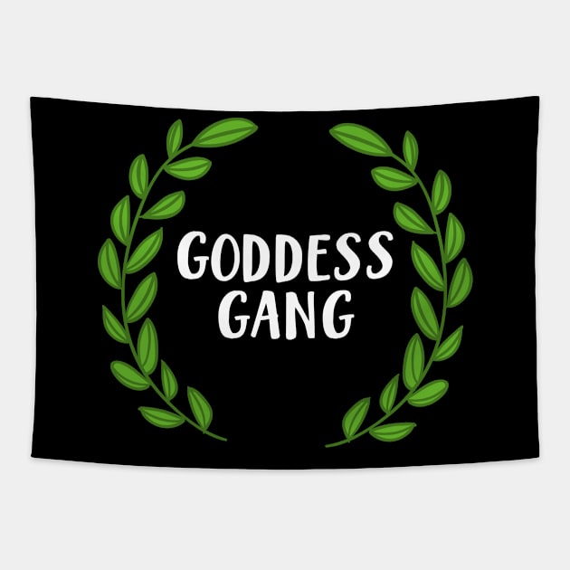 Goddess Gang Tapestry by BethTheKilljoy