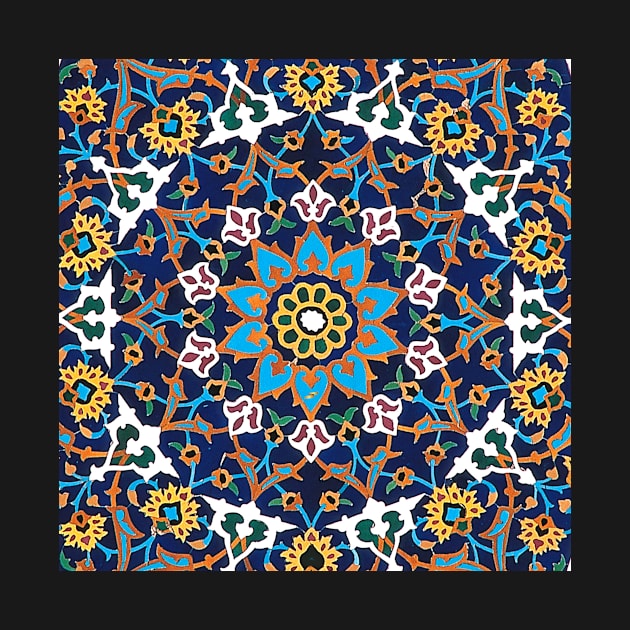 Persian Ceramic Design 10-2 by SilkMinds