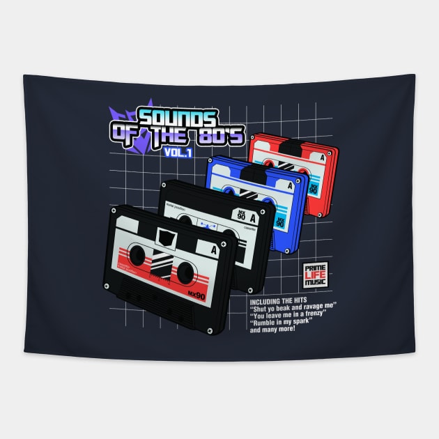 Sounds of the 80s Vol.1 Tapestry by Pinteezy