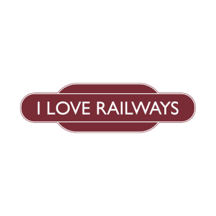 I Love Railways T-Shirt