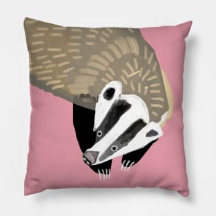 Asiatic Badger Pillow