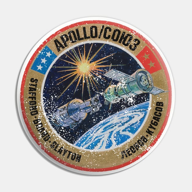 Apollo-Soyuz Insignia Pin by Distant War