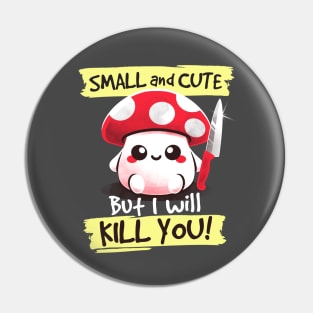 Cute killer mushroom Pin