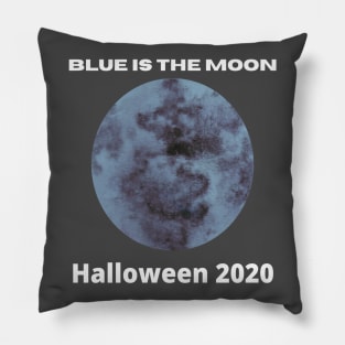 The Rare Spooky 2020 Halloween Blue Moon Pillow