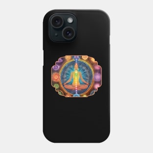 Meditation chakras Phone Case