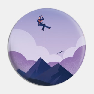 Mountain Climber Pin