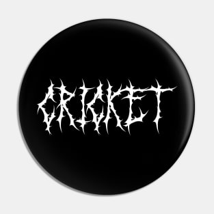 Cricket Pin