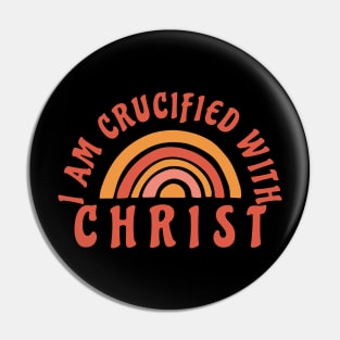 I am crucified with Christ (Gal. 2:20). Pin