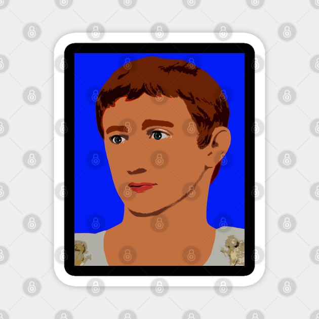 caesar augustus Magnet by oryan80