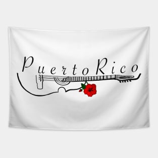 Puerto Rico Cuatro Flor de Maga Tapestry