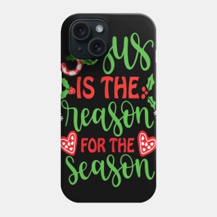 Jesus The Reason Christian Christmas Stocking Stuffer Gifts Phone Case