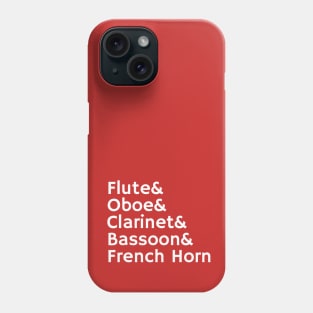 Woodwind Quintet & Phone Case