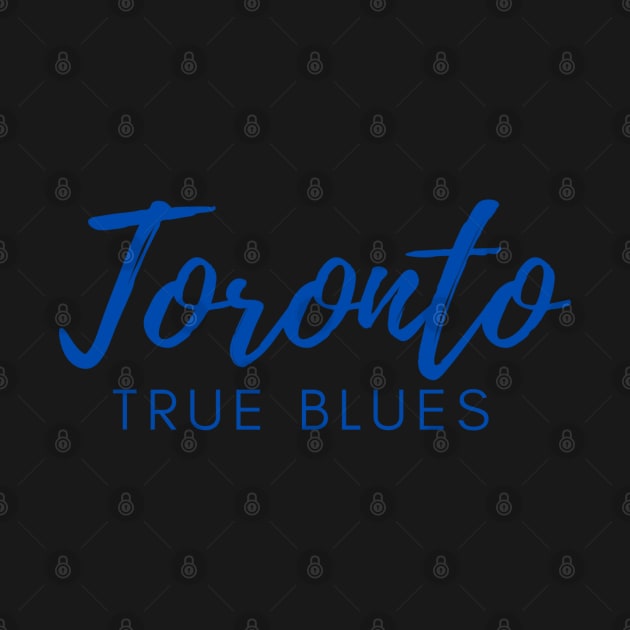 Toronto True Blues by stickersbyjori