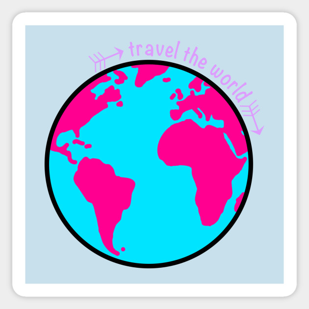 Cute World Travel Clipart