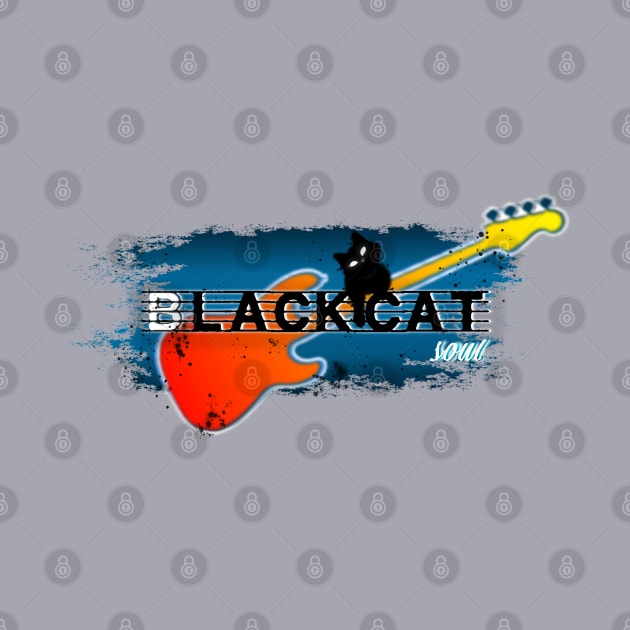 Black cat soul music by Blacklinesw9
