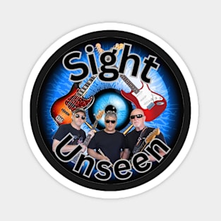 Sight Unseen Hard Rock Band Magnet