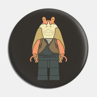 Jar Jar Bricks Pin