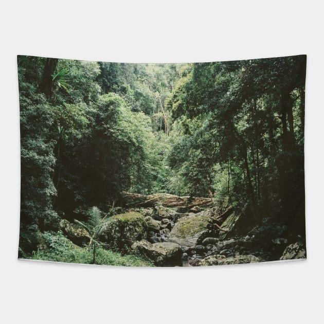 Green Forestry Tapestry by Viaful