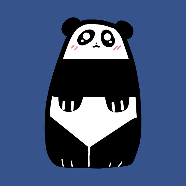 Cute Panda Blob by saradaboru