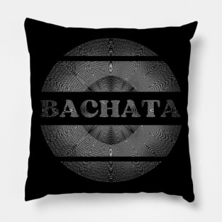 Bachata explosion in black and white. Pillow