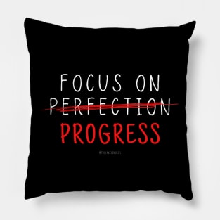 Focus on Progress Pillow