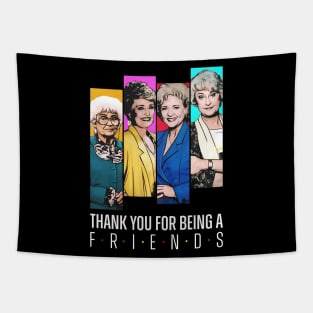 Thank You For Being A Friend Golden Girls Tapestry