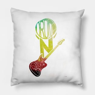 Drum n bass Pillow