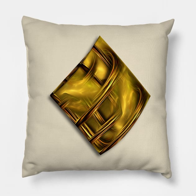 Golden dreams Pillow by RGiada