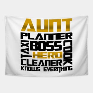 I love my aunt | aunt hero Tapestry