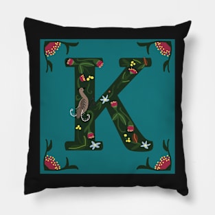 Australiana Letter K 2023 Pillow