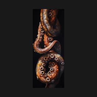 Tentacle of an octopus as an oil painting T-Shirt