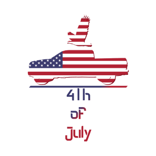 July 4th Design T-Shirt