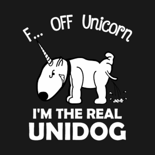 FuckOffUnicorn Weiss 4000 T-Shirt