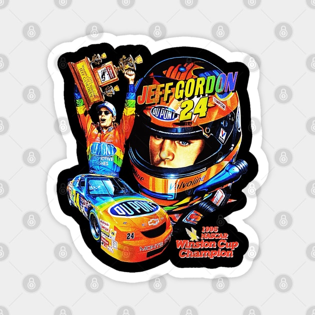 Jeff Gordon 24 - Nascar Dupont Magnet by nicklower
