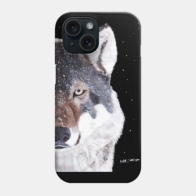 Wolf Face Phone Case by lucafon18