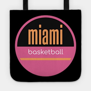 miami heat basketball Tote