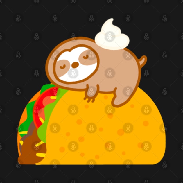Easily Distracted By Tacos Sloth by theslothinme