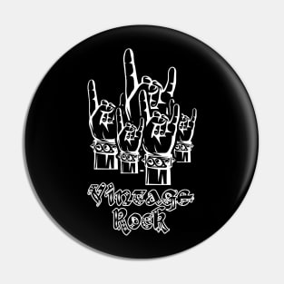 vintage rock and roll Band and roll Band Pin