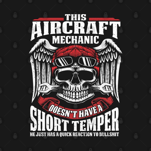 Aircraft Mechanic Aviation Airplane Mechanic by IngeniousMerch