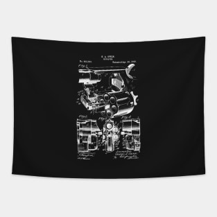 Revolver Patent Tapestry