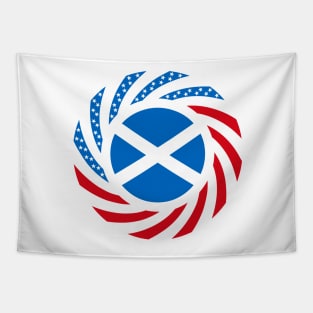 Scottish American Multinational Patriot Flag Series Tapestry