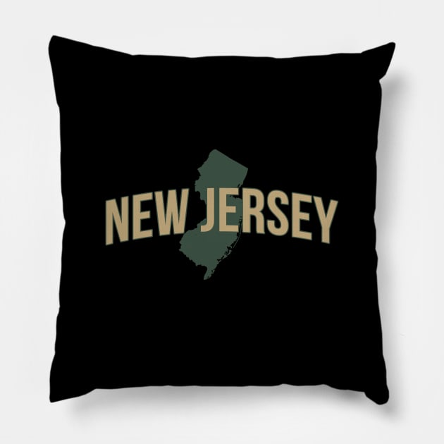 New Jersey Pillow by Novel_Designs