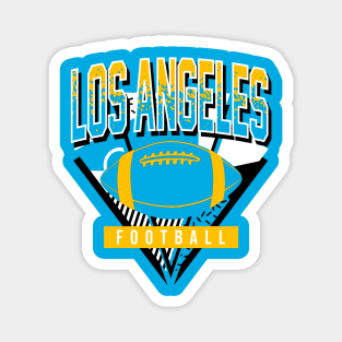 Los Angeles Football Gameday Retro Magnet